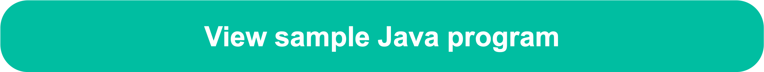 sample Java program