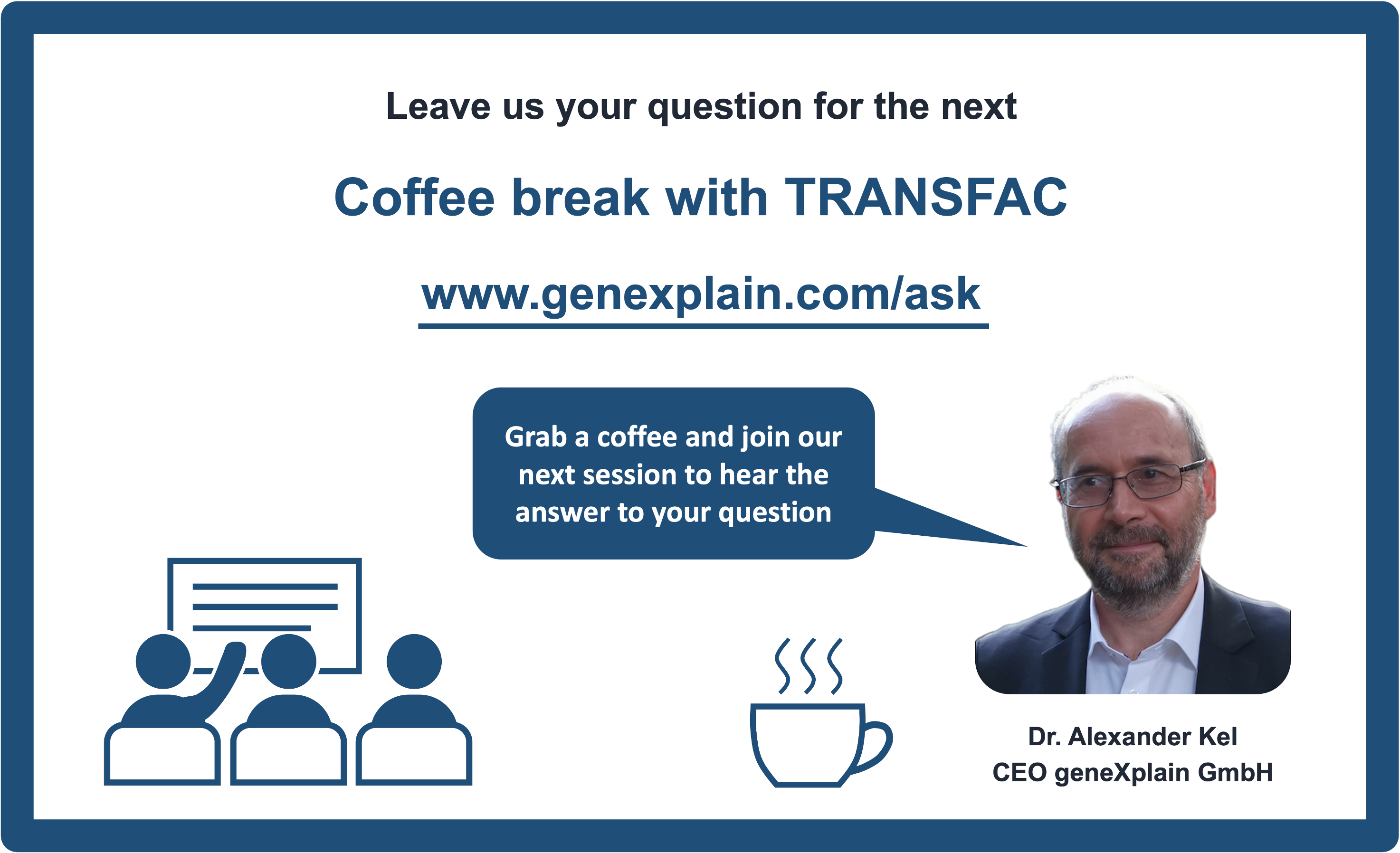 Coffee Break With TRANSFAC