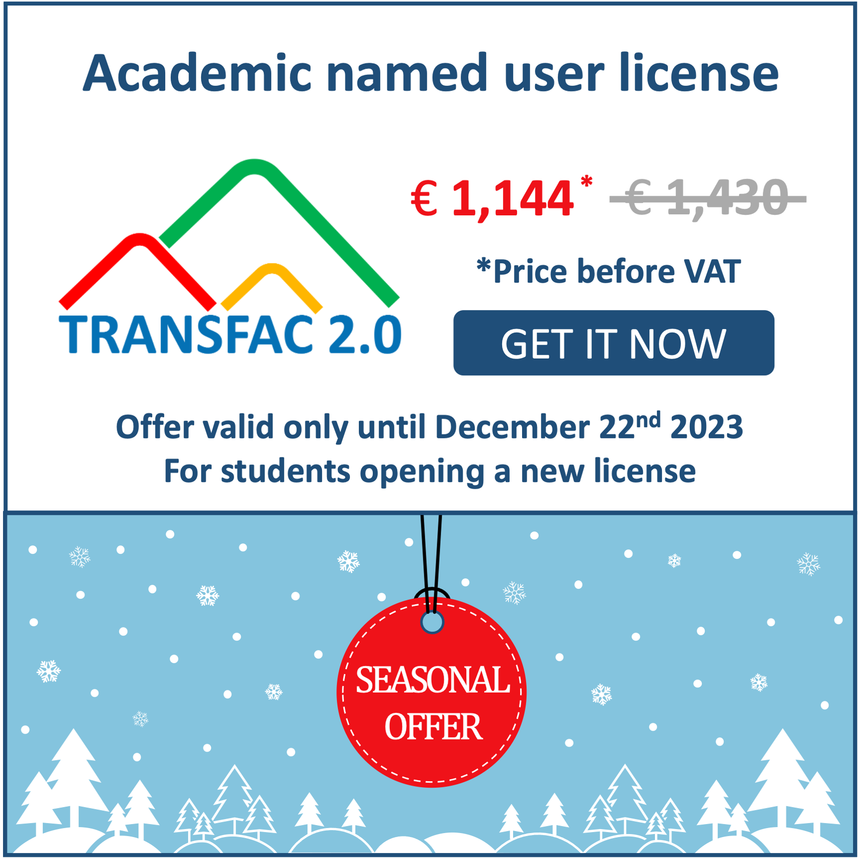 TRANSFAC offer