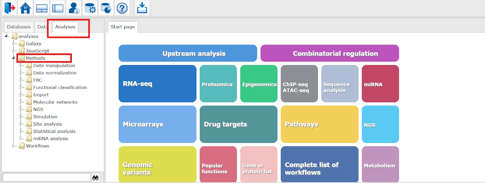 Popular methods 3 All Analysis Methods