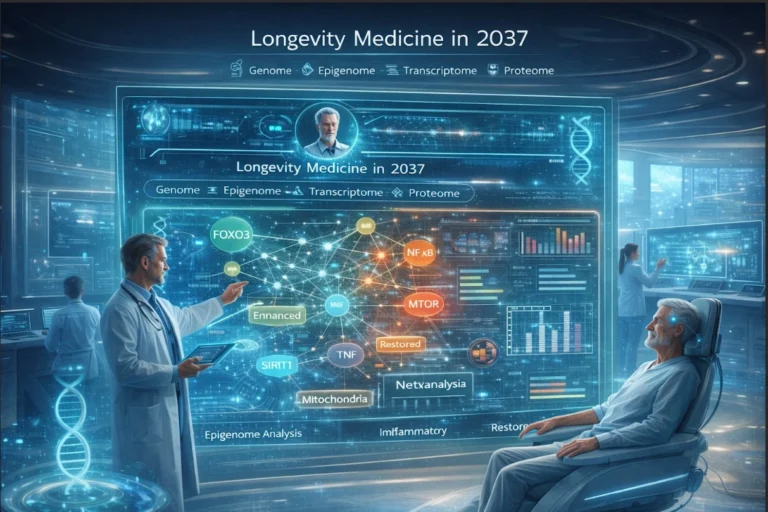 Blog longevity medicine in 2037 (featured image)