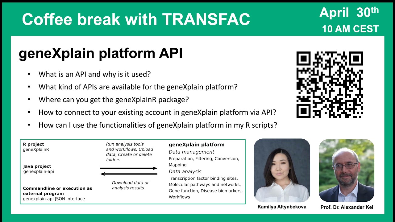 geneXplain platform API